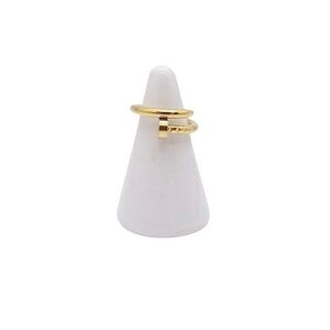 NEW Stainless Steel Nail Ring in Gold